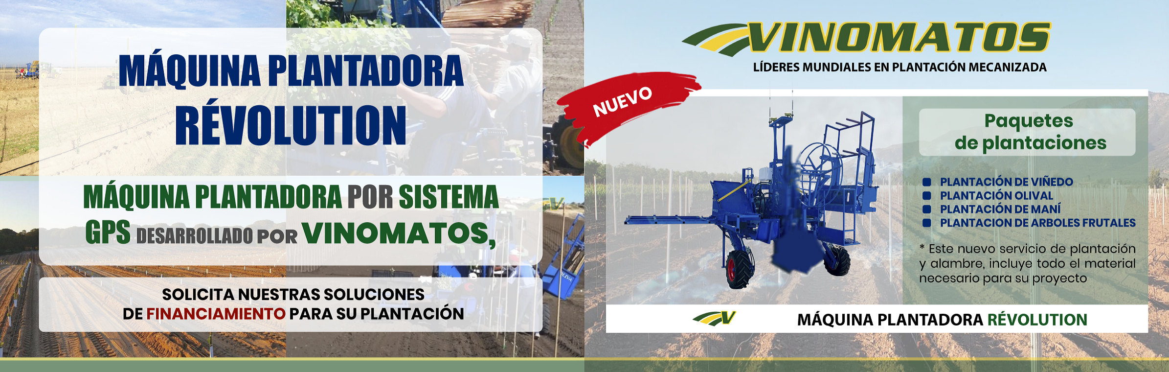 Líder Mundial en Plantación Mecanizada | GPS